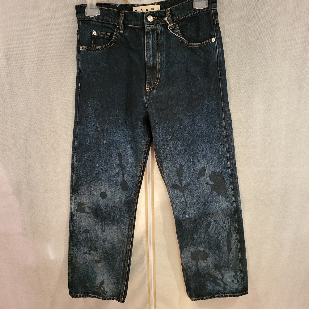 MARNI Lucky Charms Printed Jeans